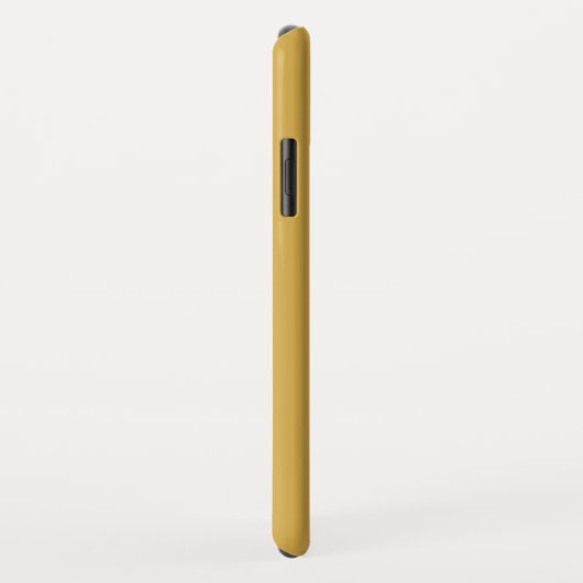 Coques Case-Mate iPhone Future Mme Gold Ochre Chic Script Bride (Dos/Droite)