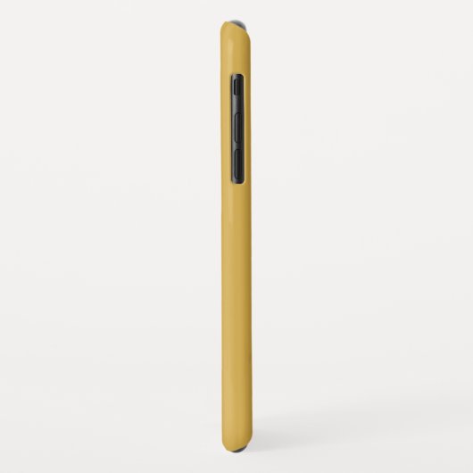 Coques Case-Mate iPhone Future Mme Gold Ochre Chic Script Bride (Dos/Gauche)