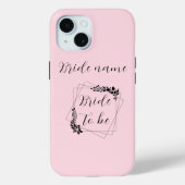 Coques Case-Mate iPhone "Future Mme [Nom personnalisable]" Future mariée (Verso)