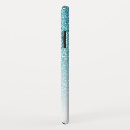 Coques Case-Mate iPhone Future Mme Tropical Blue Parties scintillant Chic  (Dos/Droite)