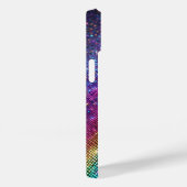 Coques Case-Mate iPhone Futuristic Rainbow Pixel Sparkle Gradient Luxury M (Verso / Droite)