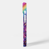 Coques Case-Mate iPhone Futuristic Rainbow Pixel Sparkle Gradient Luxury M (Verso / Gauche)