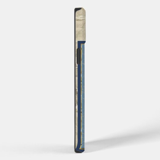 Coques Case-Mate iPhone G Bureau de création Fleur bleue (Verso / Droite)