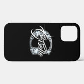 Coques Case-Mate iPhone G Faux Diamond Bling Monogramme (Verso (horizontal))