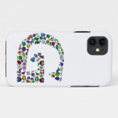 Coques Case-Mate iPhone G Initial Gemstone Design (Dos (Horizontal))