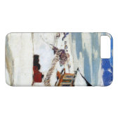 Coques Case-Mate iPhone Gagnon - L'aube rouge (Dos (Horizontal))