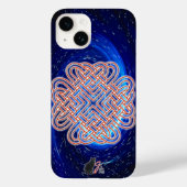 Coques Case-Mate iPhone Galactic celtic love knot (Verso)