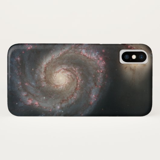 Coques Case-Mate iPhone Galaxie à bulles (espace) (univers) (Messier 51A) (Dos (Horizontal))