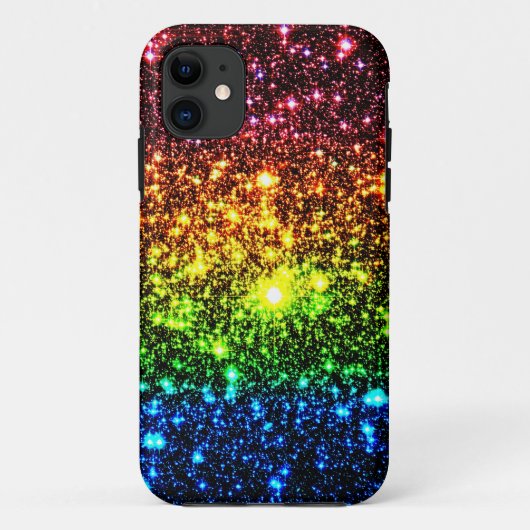 Coques Case-Mate iPhone Galaxie arc-en-ciel (Dos)