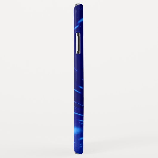 Coques Case-Mate iPhone Galaxie bleue (Dos/Droite)