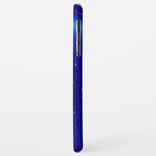 Coques Case-Mate iPhone Galaxie bleue (Dos/Gauche)