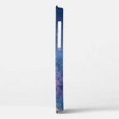 Coques Case-Mate iPhone Galaxie bleue et violette numérique (Verso / Gauche)