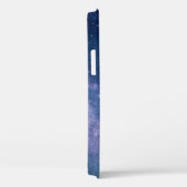 Coques Case-Mate iPhone Galaxie bleue et violette numérique (Verso / Droite)