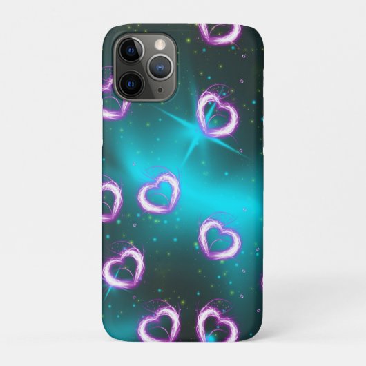 Coques Case-Mate iPhone Galaxie de coeur (Dos)