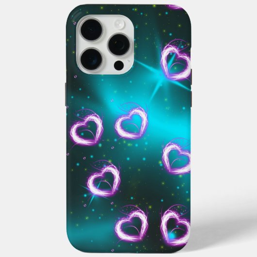 Coques Case-Mate iPhone Galaxie de coeur (Verso)