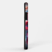 Coques Case-Mate iPhone Galaxie florale festive personnalisée (Dos/Droite)