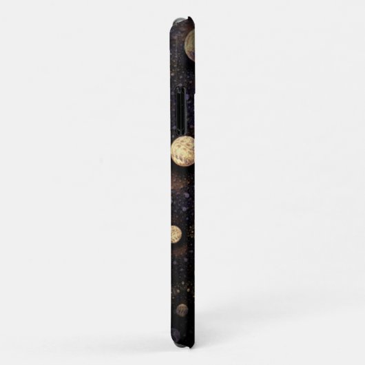 Coques Case-Mate iPhone Galaxie fractale (Dos/Droite)