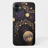 Coques Case-Mate iPhone Galaxie fractale (Dos)