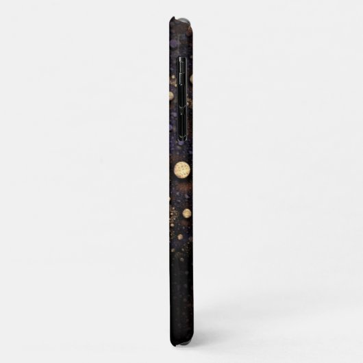 Coques Case-Mate iPhone Galaxie fractale (Dos/Gauche)