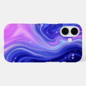 Coques Case-Mate iPhone Galaxie Liquide : Un Abstrait qui métissent (Verso (horizontal))