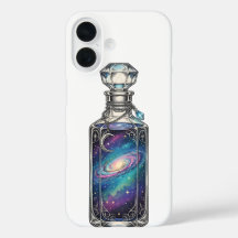 Galaxie mystique dans une bouteille