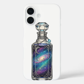 Coques iPhone 16 Galaxie mystique dans une bouteille