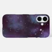 Coques Case-Mate iPhone Galaxie mystique de Violet Dusty (Verso (horizontal))