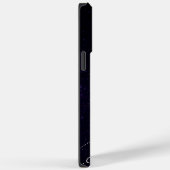 Coques Case-Mate iPhone Galaxie noire et blanche (Verso / Droite)