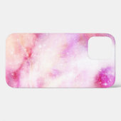 Coques Case-Mate iPhone Galaxie rose (Verso (horizontal))
