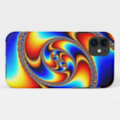 Coques Case-Mate iPhone Galaxie spirale - Art fractal (Dos (Horizontal))