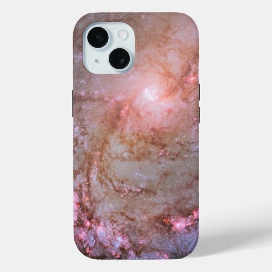 Coques Case-Mate iPhone Galaxie Spirale M83, Ablaze Avec Formation Star. (Verso)