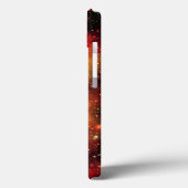 Coques Case-Mate iPhone Galaxie tombée en feu (Verso / Gauche)