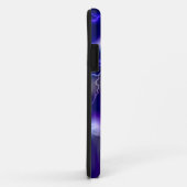 Coques Case-Mate iPhone Galaxie violette éclair (Dos/Droite)