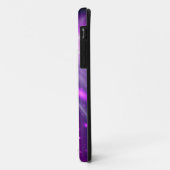 Coques Case-Mate iPhone Galaxie violette étoile dans l'espace extra-atmosp (Dos/Gauche)