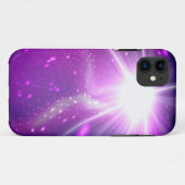 Coques Case-Mate iPhone Galaxie violette étoile dans l'espace extra-atmosp (Dos (Horizontal))