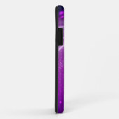 Coques Case-Mate iPhone Galaxie violette étoile dans l'espace extra-atmosp (Dos/Droite)