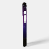 Coques Case-Mate iPhone Galaxie violette personnalisée Photo céleste (Verso / Gauche)