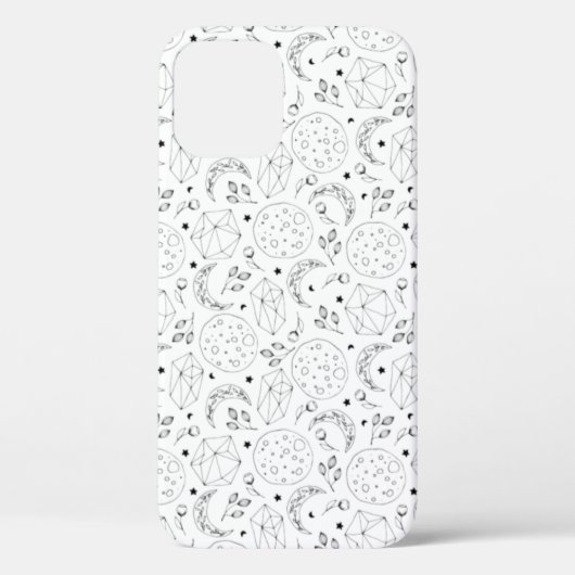 Coques Case-Mate iPhone Galaxy Crystal Witchy Spellbound Moonchild (Verso)