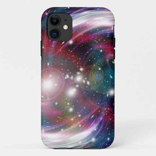 Coques Case-Mate iPhone Galaxy Light Art Design Abstrait (Dos)