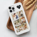 Coque iPhone 15 Pro Max Galerie Monogrammée de 8 Photos Personnalisées<br><div class="desc">Personnalisez ce design avec 8 de vos photos préférées,  un monogramme,  un mot ou une date préférés pour un design unique et spécial.</div>
