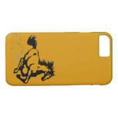 Coques Case-Mate iPhone Galloping Horse sauvage et libre (Dos (Horizontal))