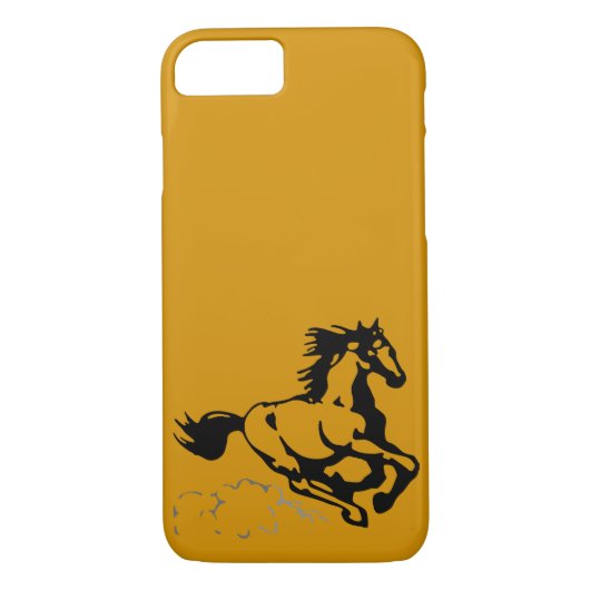 Coques Case-Mate iPhone Galloping Horse sauvage et libre (Dos)