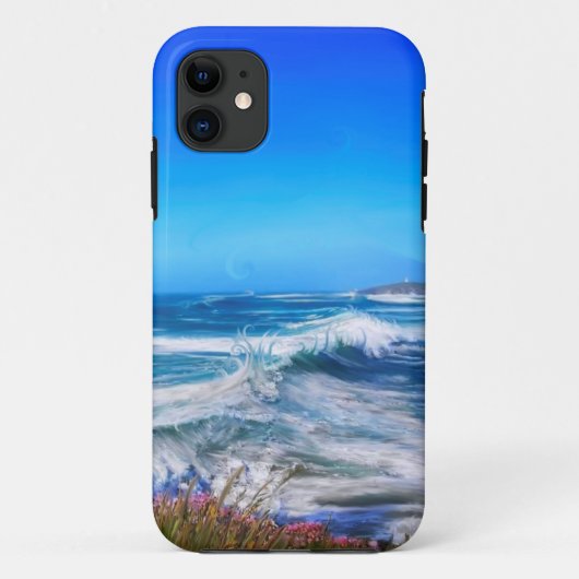 Coques Case-Mate iPhone Galop tourbillon Abstrait vers Fistral Beach (Dos)