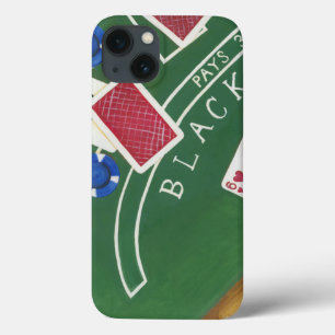 Etui iPhone Case-Mate Game of Blackjack with Chips by Chariklia Zarris