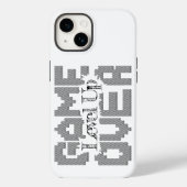Coques Case-Mate iPhone Game Over : Rétablissez le plaisir à l'ancienne, P (Verso)