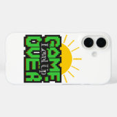 Coques Case-Mate iPhone Game Over, Revive retro games with, level up (Verso (horizontal))