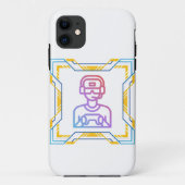 Coques Case-Mate iPhone Gamer Boy (Dos)