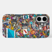 Coques Case-Mate iPhone Gamer Mayhem Urban Street Art Téléphone (Verso (horizontal))