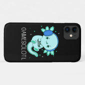 Coques Case-Mate iPhone Gamesolotl Axolotl Gamer (Dos (Horizontal))