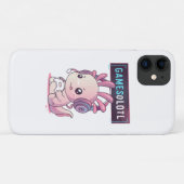 Coques Case-Mate iPhone Gamesolotl - Axolotl Joueur (Dos (Horizontal))